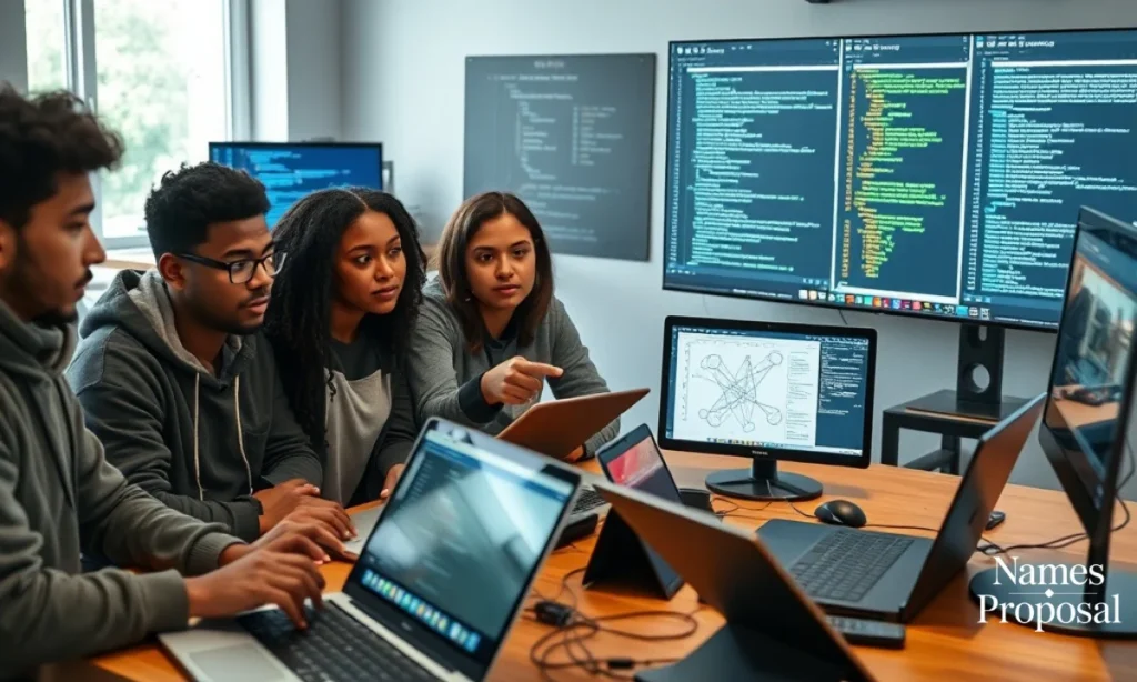 Clever Coding Team Names