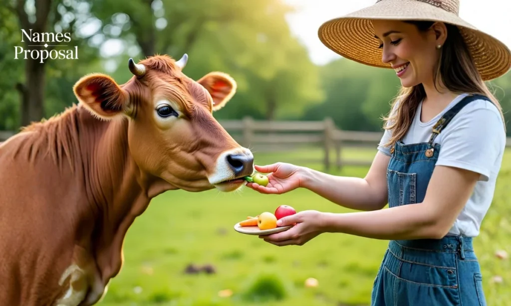 Food-Inspired Cow Names