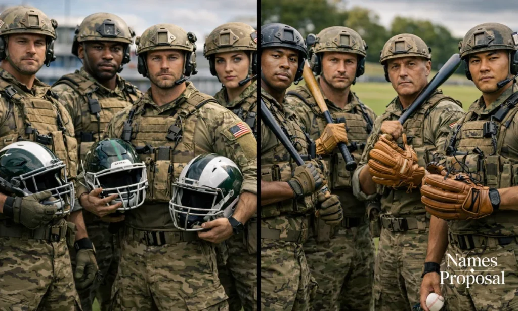 Military Sports Team Names