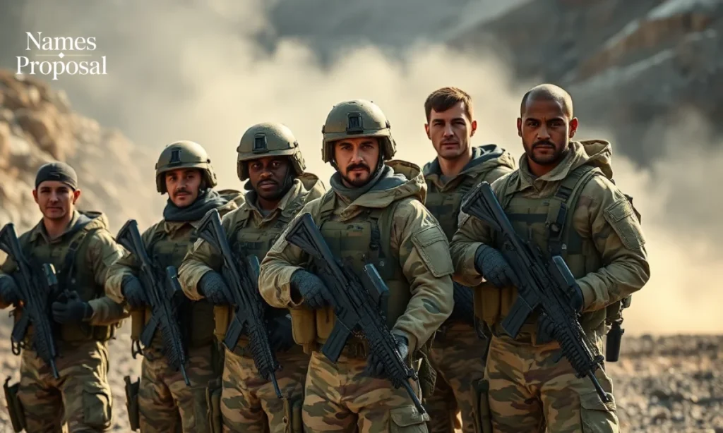 Military Team Names Ideas