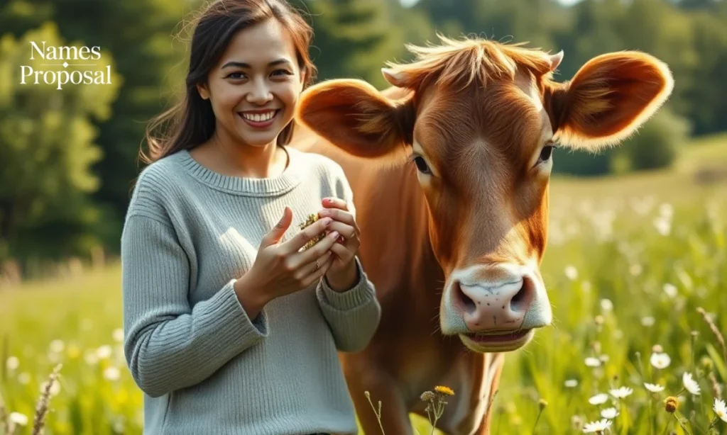 Nature-Inspired Cow Names