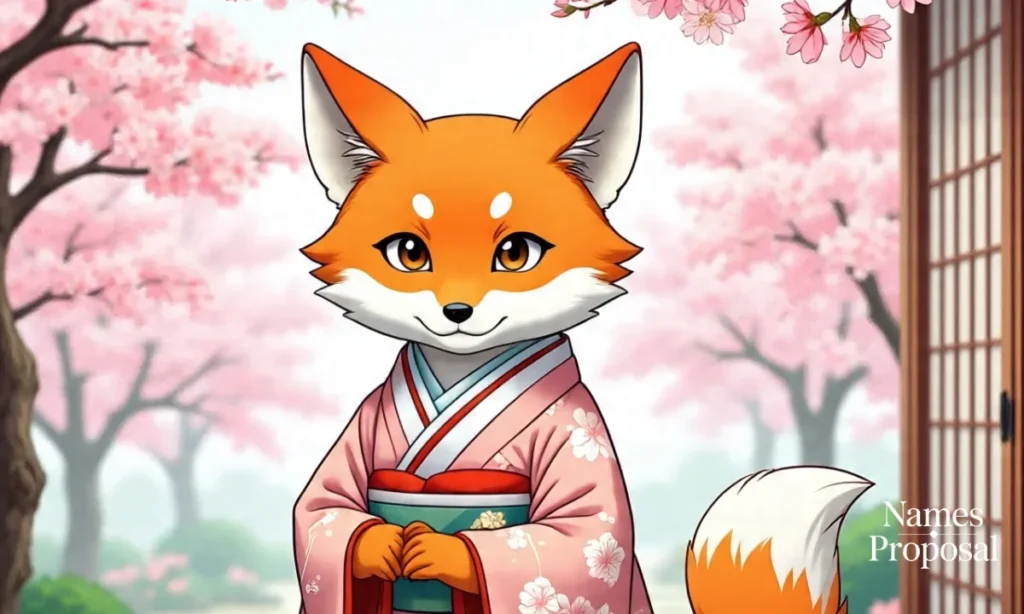 Traditional Kitsune Japanese Names