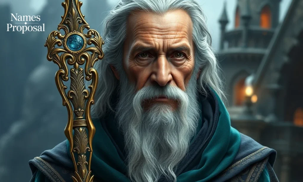 Wizard Names With Descriptions or Titles