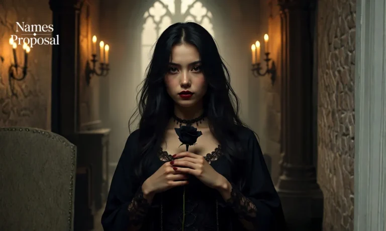 500+ Dark and Elegant Female Gothic Names