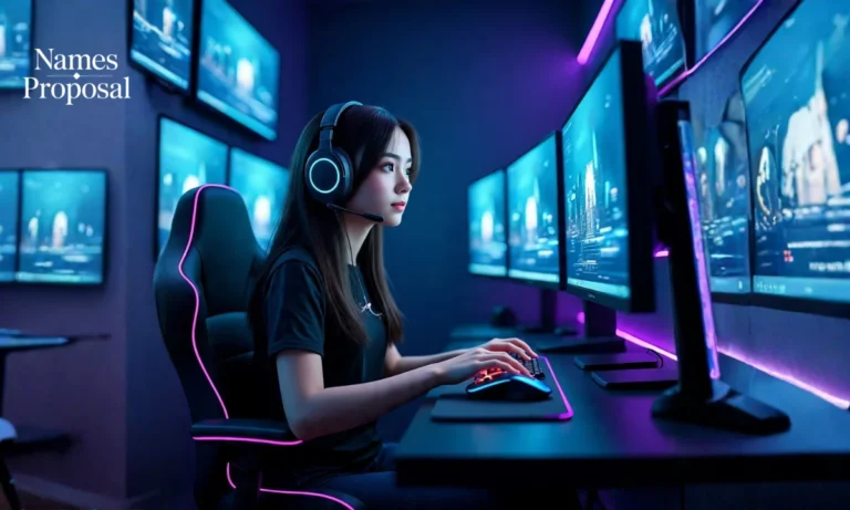 650+ Ultimate Cool Gaming Names List for Girl