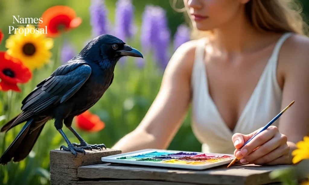 Color-Inspired Crow Names