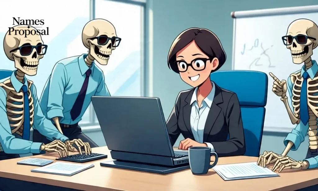 Funny Skeleton Names for Office Teams
