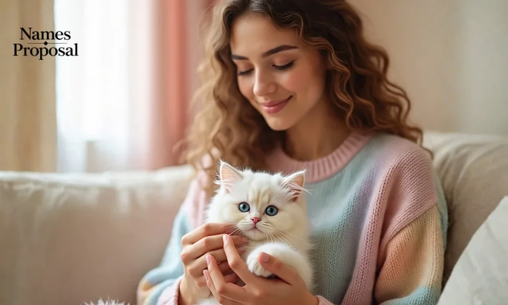 Soft Aesthetic Girl Cat Names Ideas