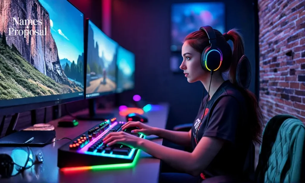 Top Girl Gamer Names for Online Games