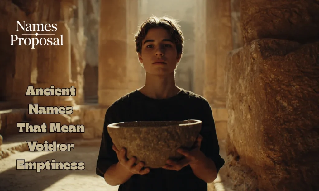 Ancient Names That Mean Void or Emptiness