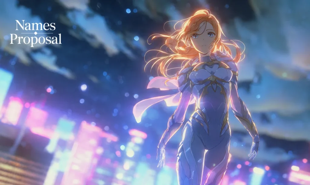 Anime Female Superhero Names