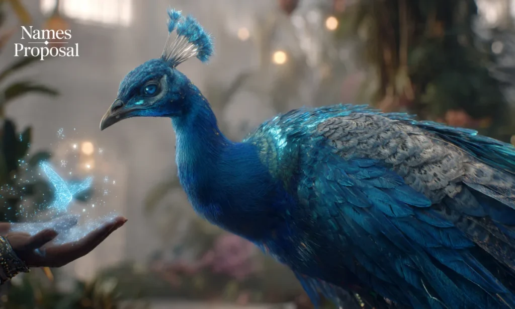 Catchy Blue Peacock Names
