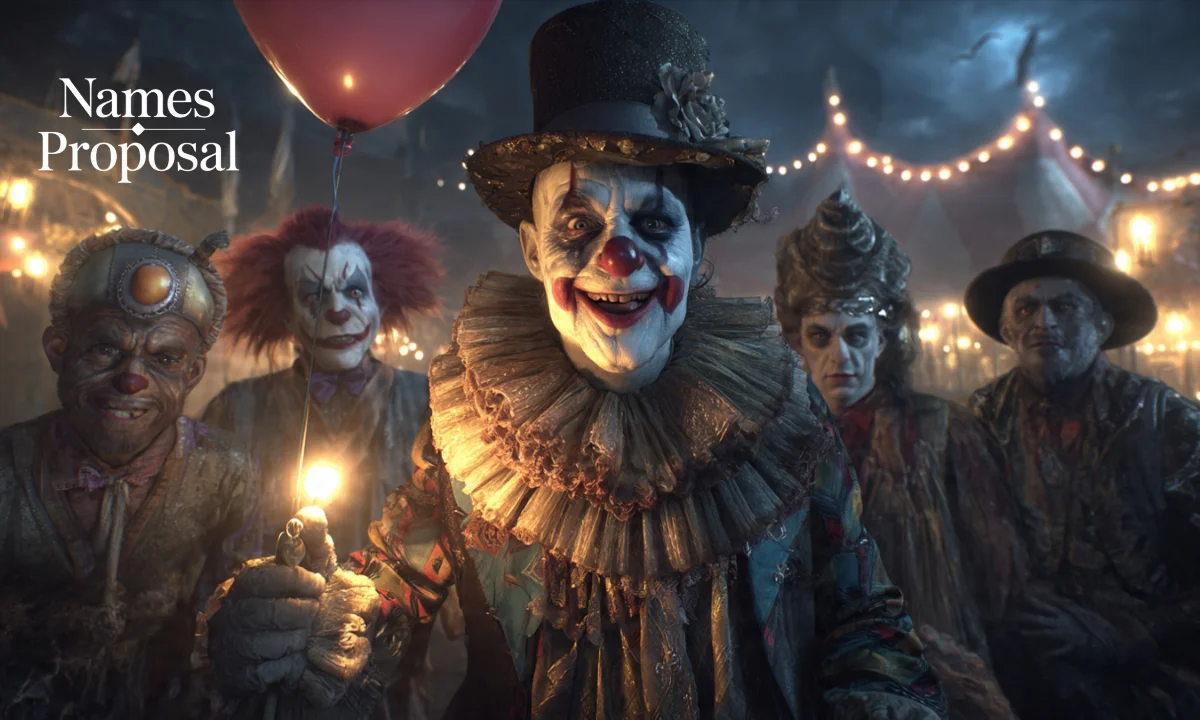 Clown Names 620+ Funny, Scary and Cool Ideas List