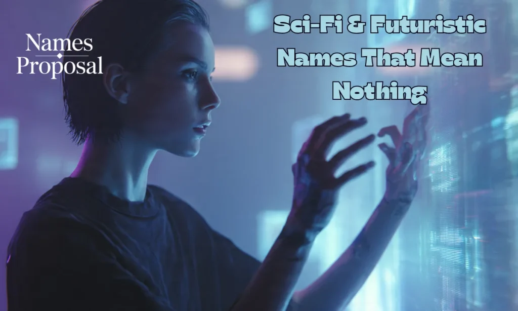 Sci-Fi & Futuristic Names That Mean Nothing
