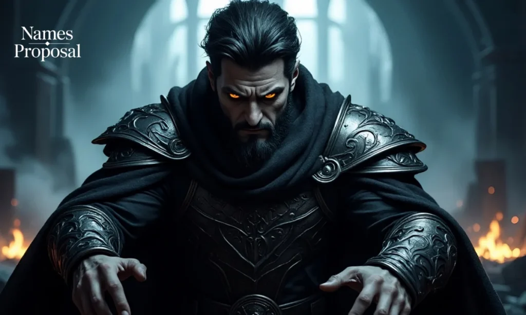 Top Evil Male Names for Villains and Dark Characters