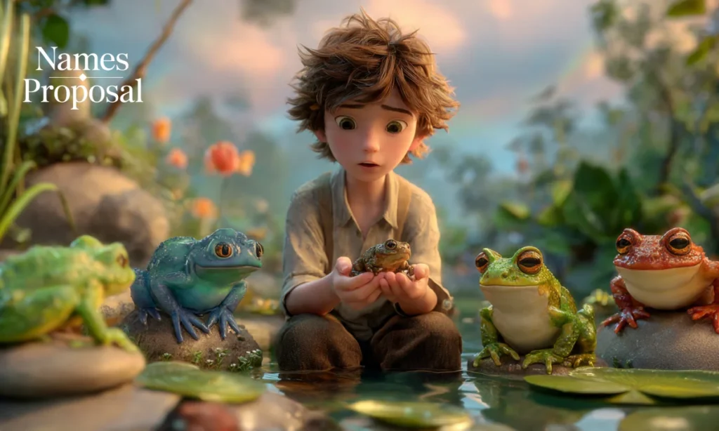 Frog & Toad Names For Every Color of the Rainbow