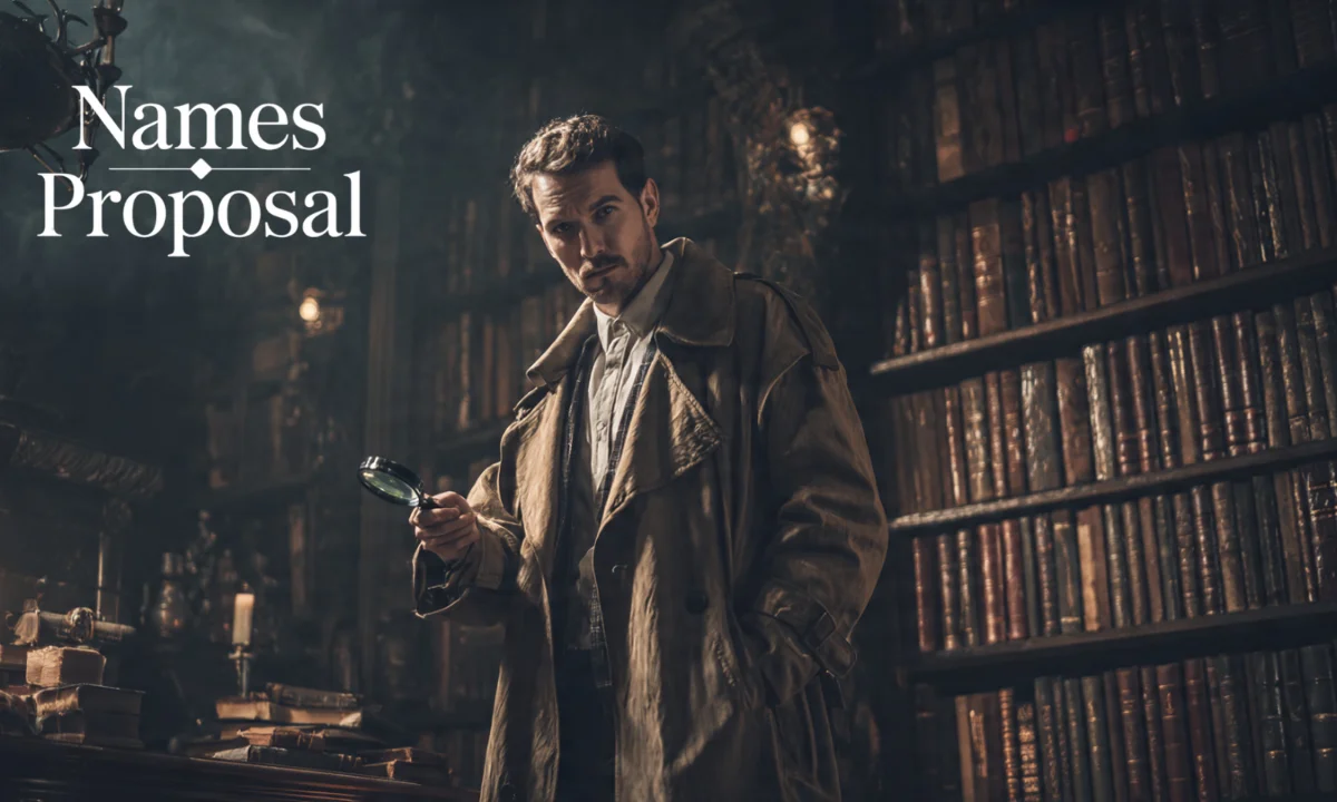 650+ Best Detective Names for Every Mystery Character