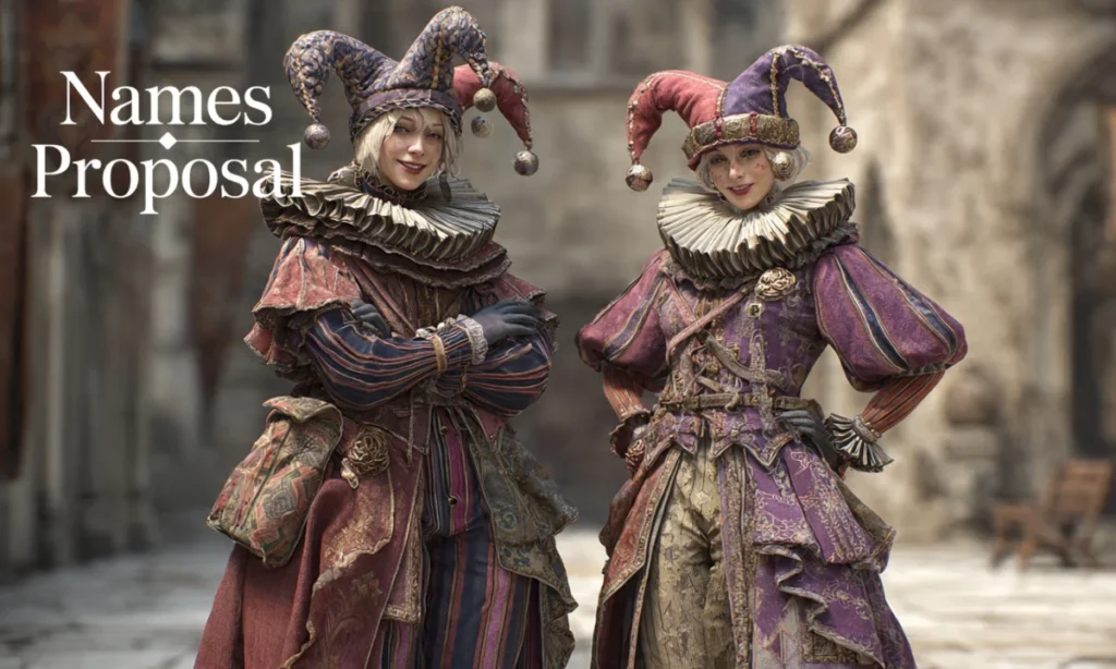 Male & Female Jester Names